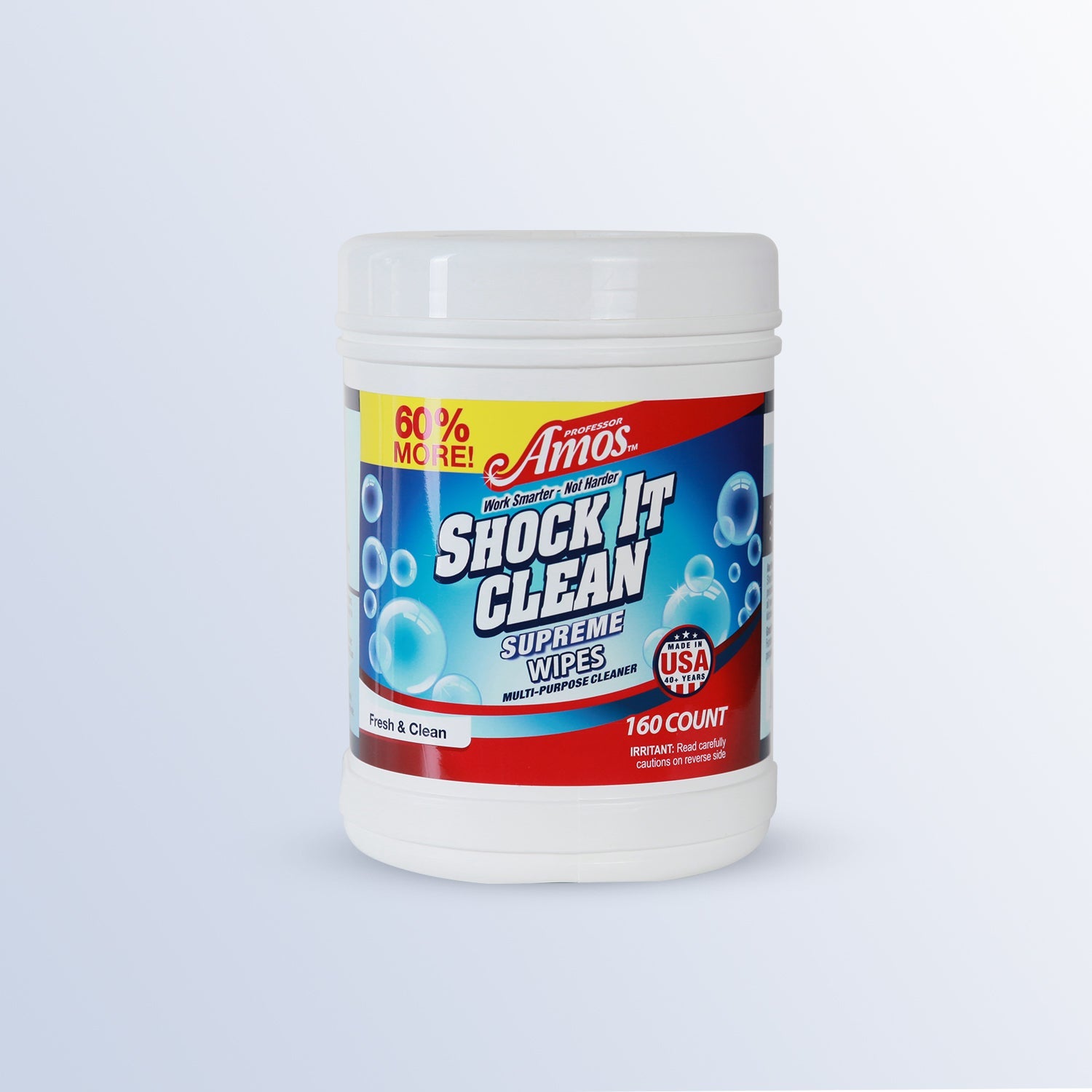 Shock It Clean Wipes | 160 Counts
