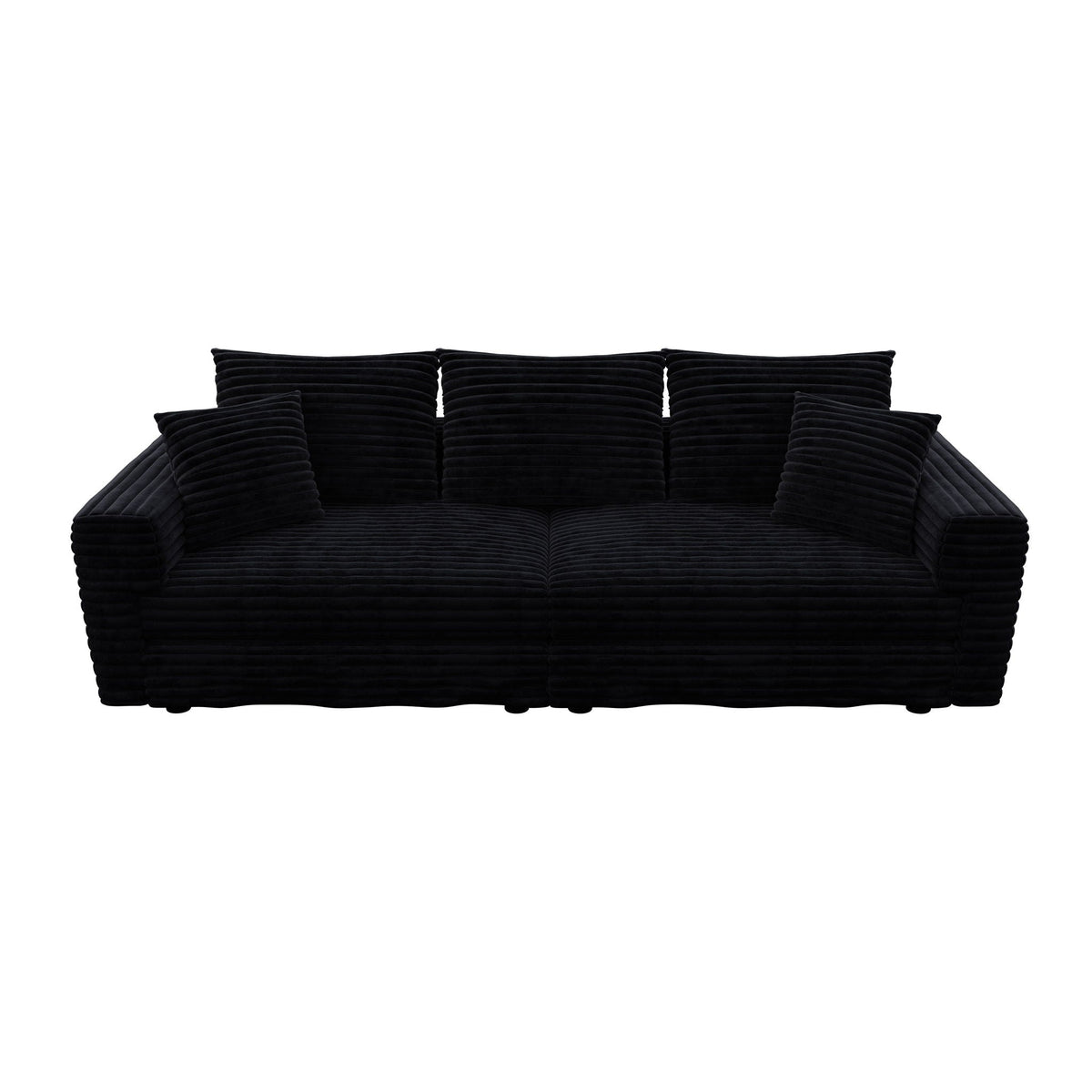 4 Seat Modern Comfy Upholstered Sofa Cloud Couch