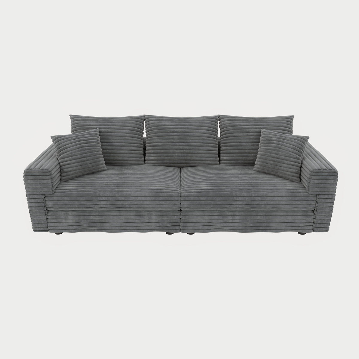 4 Seat Modern Comfy Upholstered Sofa Cloud Couch