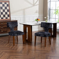 Mid Century Modern Dining Chairs Set of 2