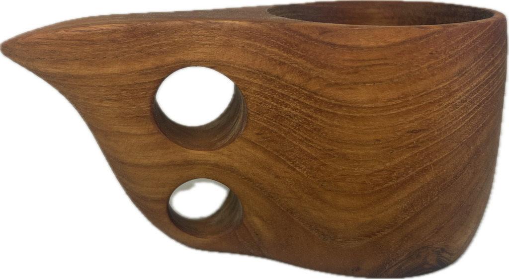 Teak Kuksa Coffee & Tea Mug