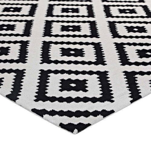 Alika Abstract Diamond Trellis 8x10 Area Rug by Modway
