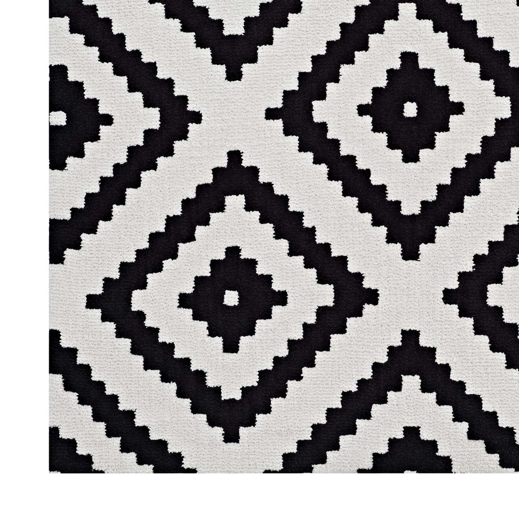 Alika Abstract Diamond Trellis 8x10 Area Rug by Modway