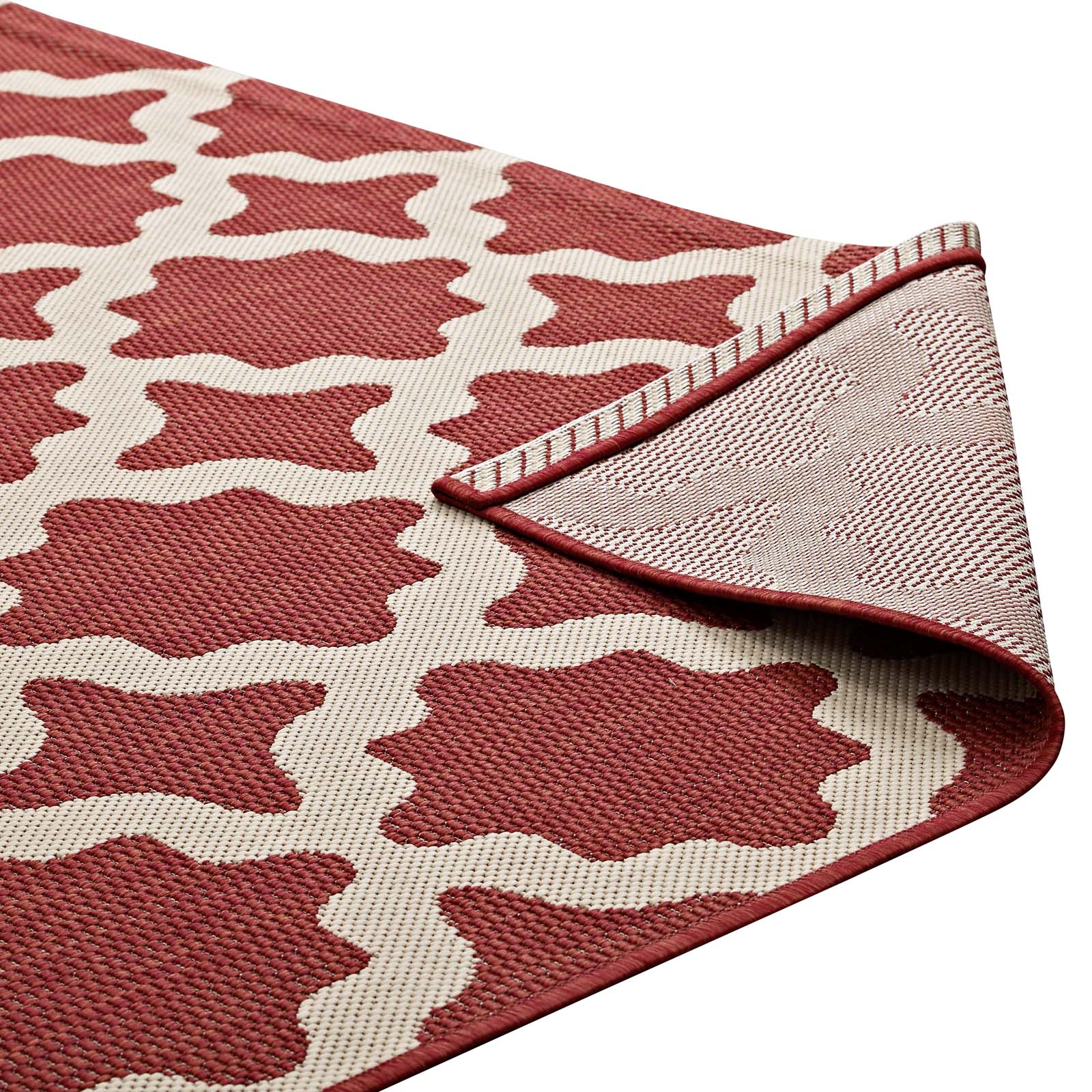 Cerelia Moroccan Trellis Indoor and Outdoor 5x8 Area Rug by Modway