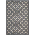 Avena Moroccan Quatrefoil Trellis Indoor and Outdoor 8x10 Area Rug by Modway