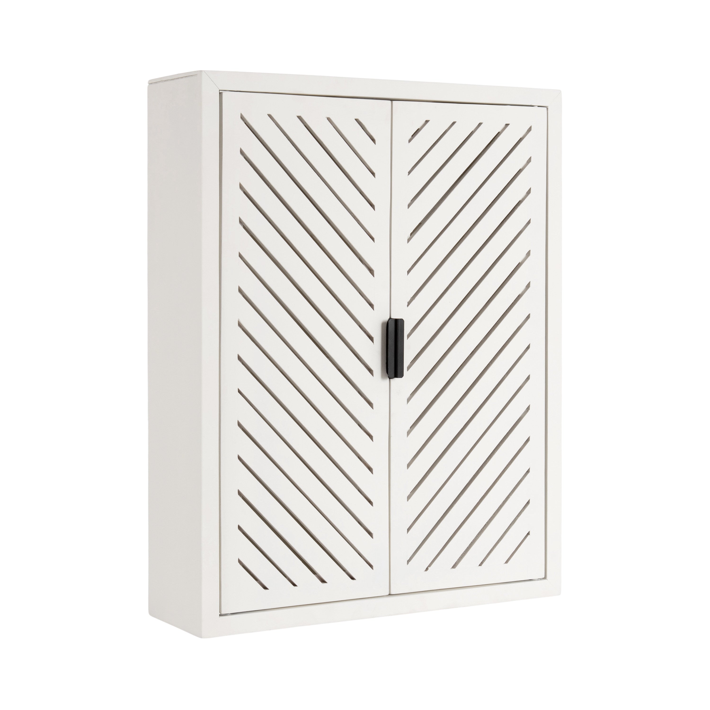 Mezzeta Tall Wood Bath Cabinet