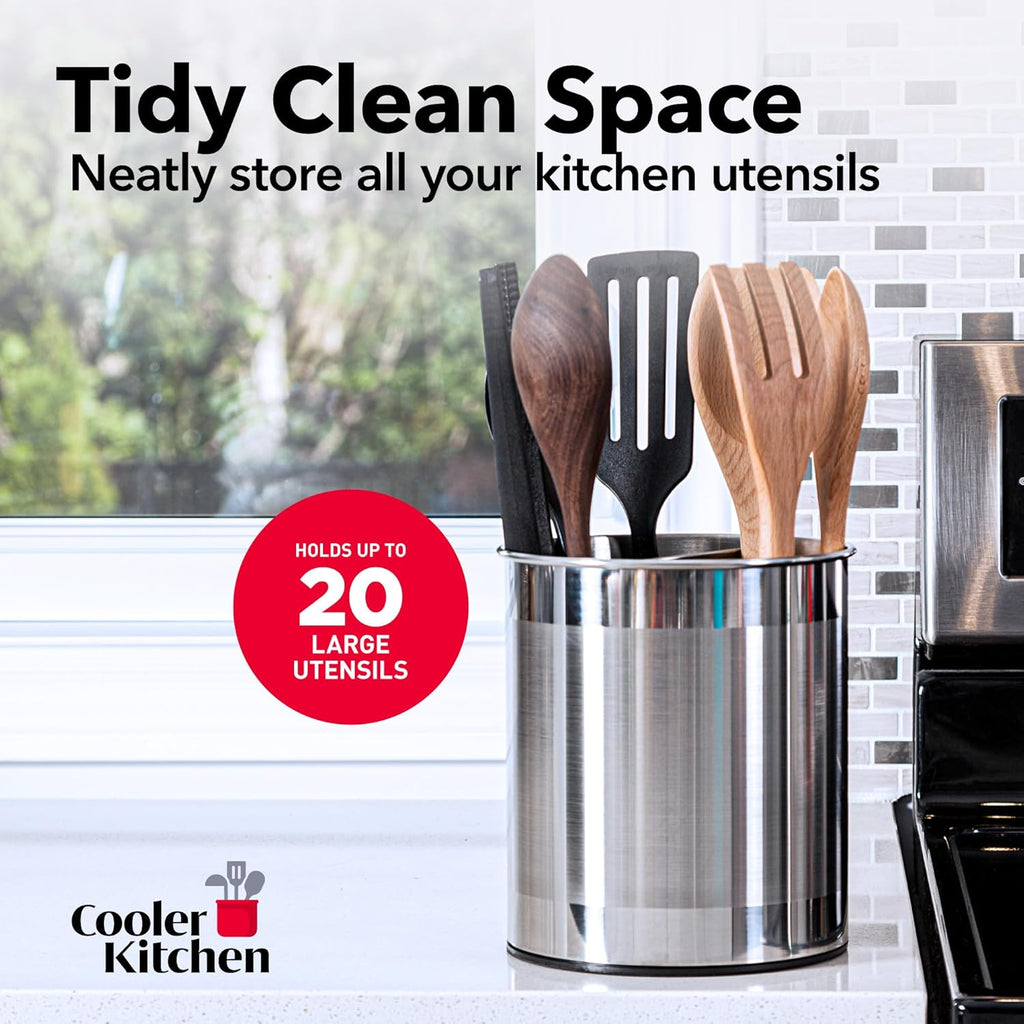 Rotating Utensil Holder — Metal