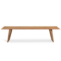 Solid Wood Angled leg Bench