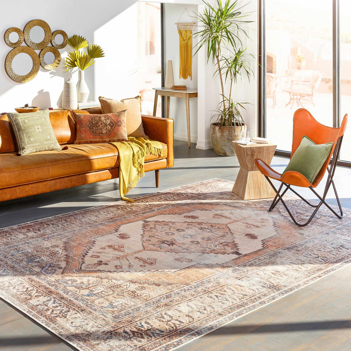 Arncliffe Washable 7ft Runner Rug