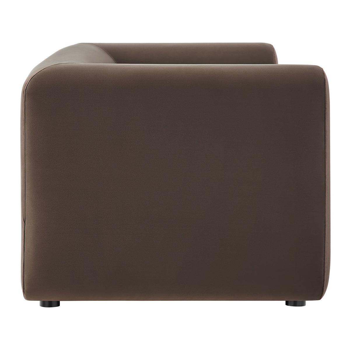 Leif 89" Performance Velvet Upholstered Sofa by Modway