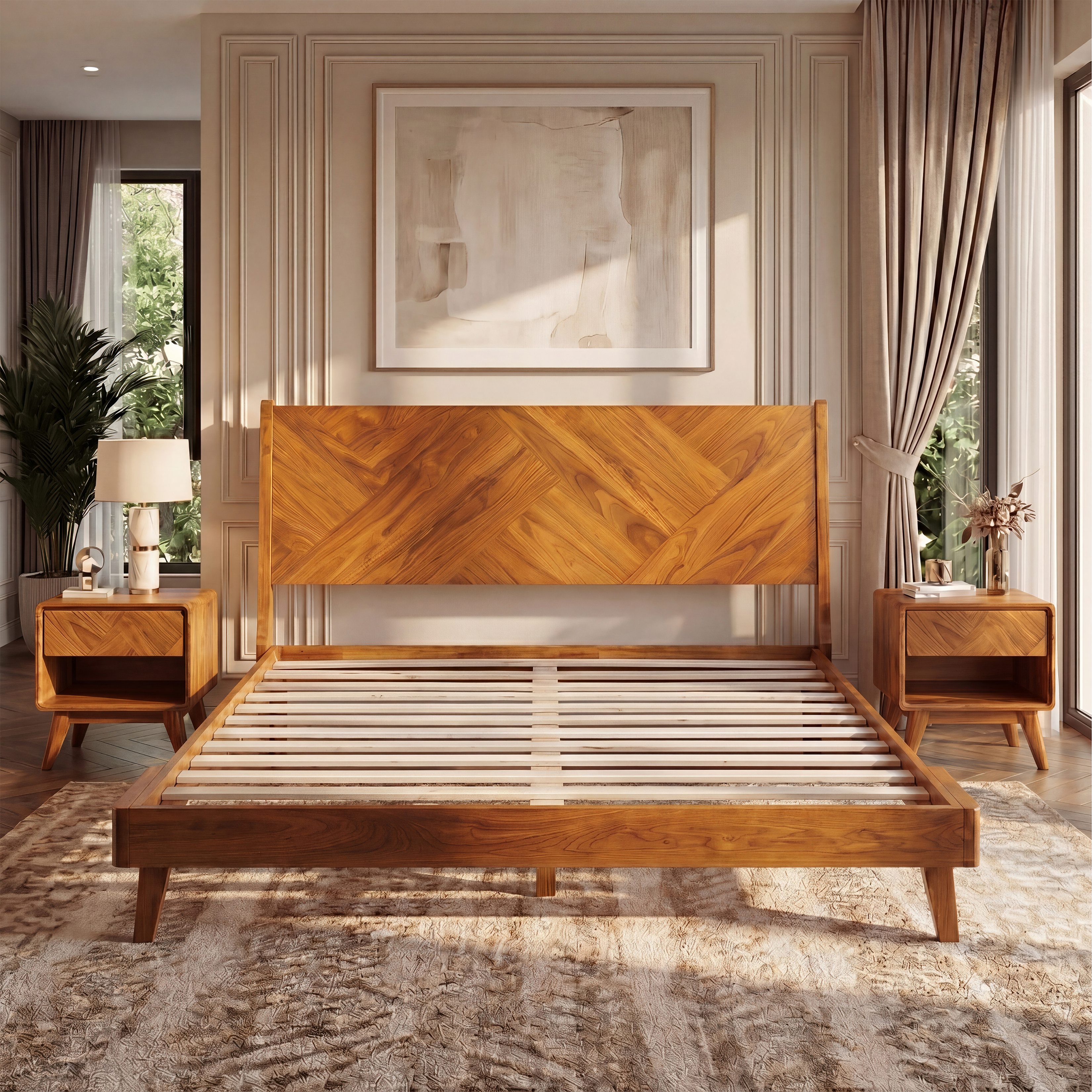 Gazelle Platform Bed Frame