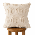Beige Pumpkin Pillow Cover