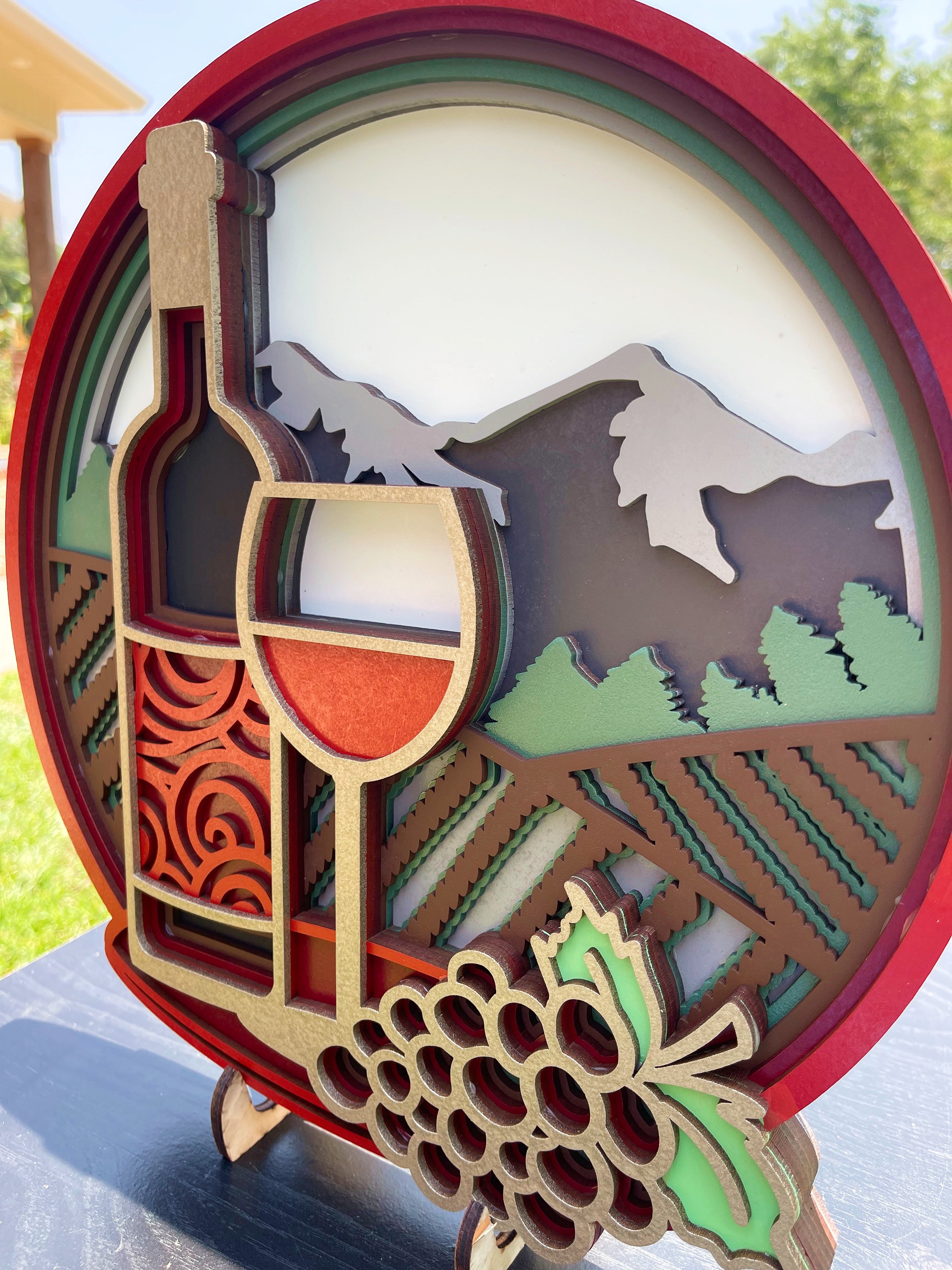 Wine Mandala