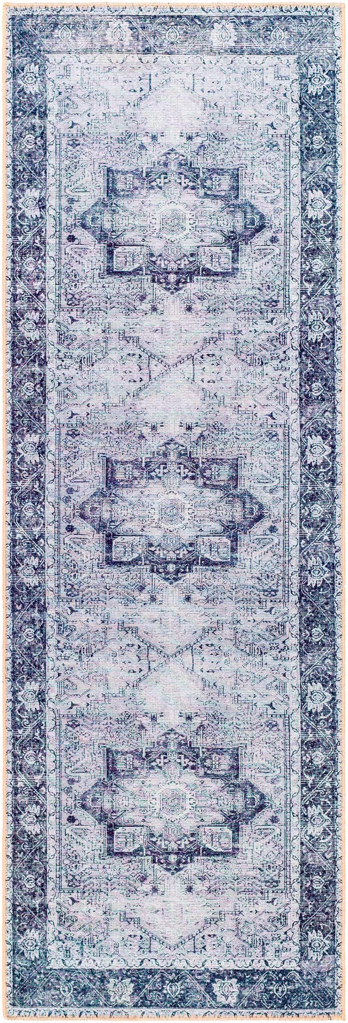 Kyan Washable Runner Rug - Clearance