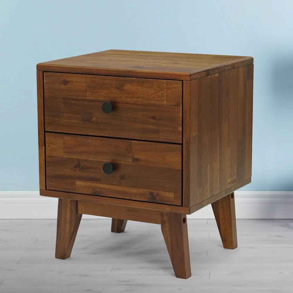 Silvia Solid Wood Nightstand