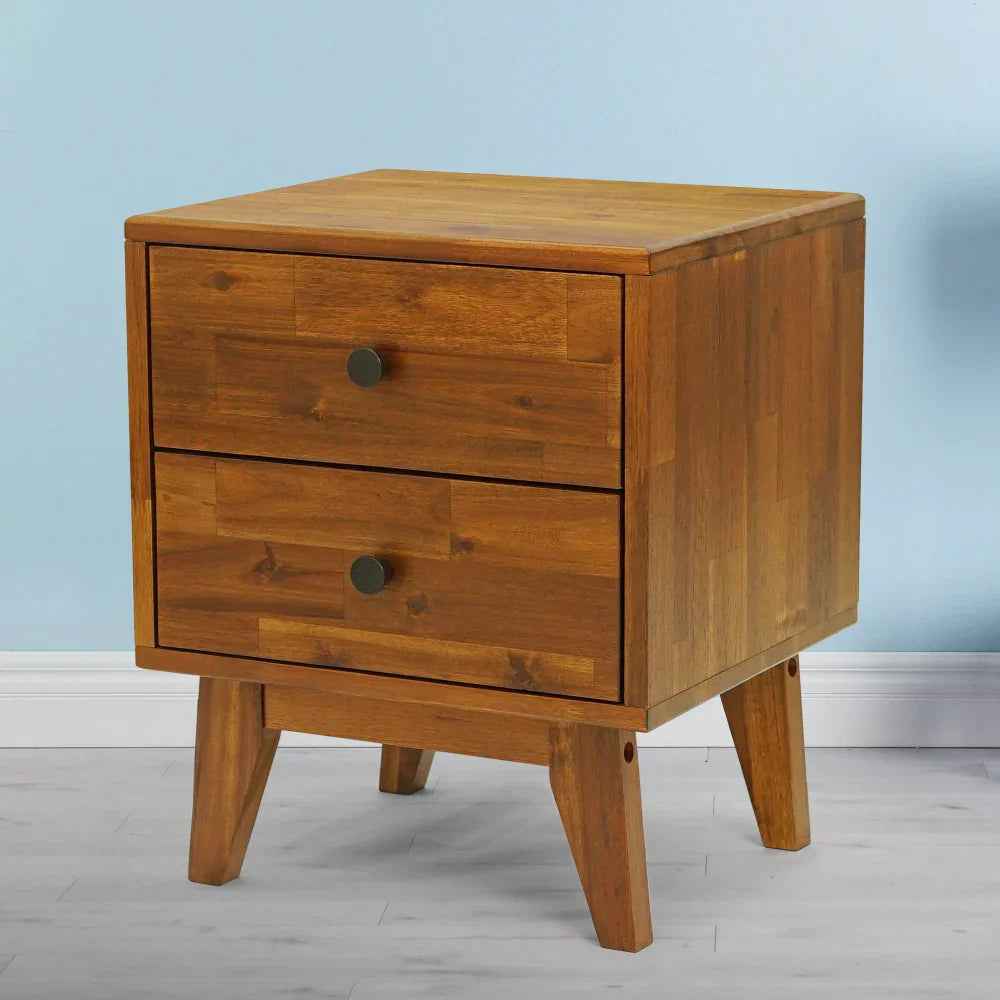 Silvia Solid Wood Nightstand
