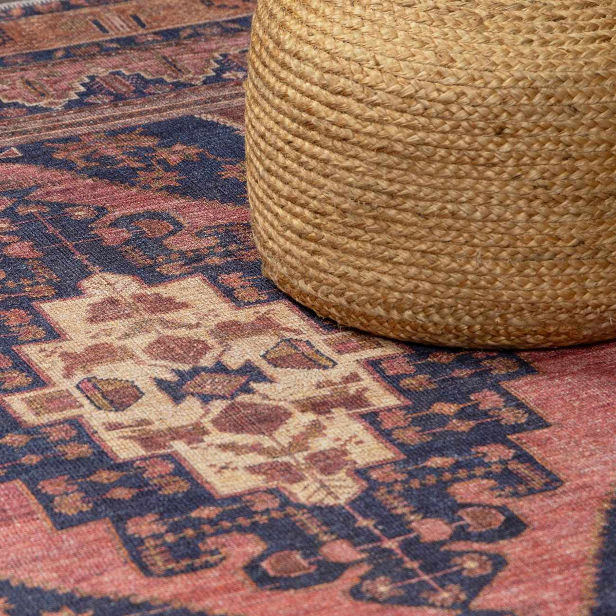 Malamote Washable 7ft Runner Rug