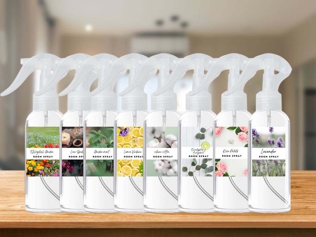 Citrus & Bright Room and linen Spray Collection – Uplifting Scents of Lemon, Grapefruit, Orange Blossom, and Bergamot 4oz