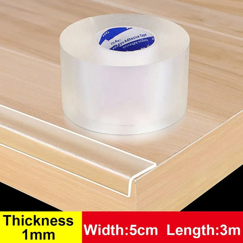 Table Edge Guard Tape – Transparent Corner Bumper
