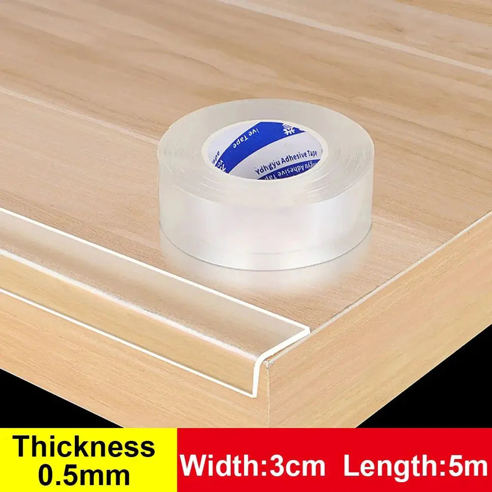 Table Edge Guard Tape – Transparent Corner Bumper