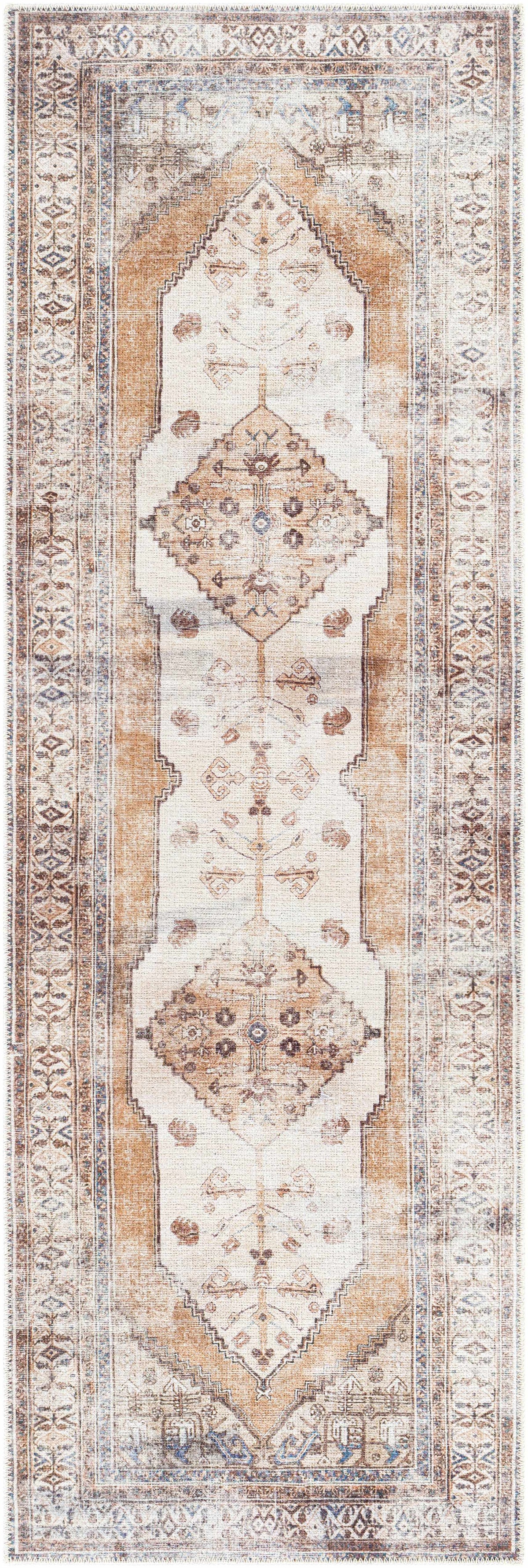 Arncliffe Washable 7ft Runner Rug