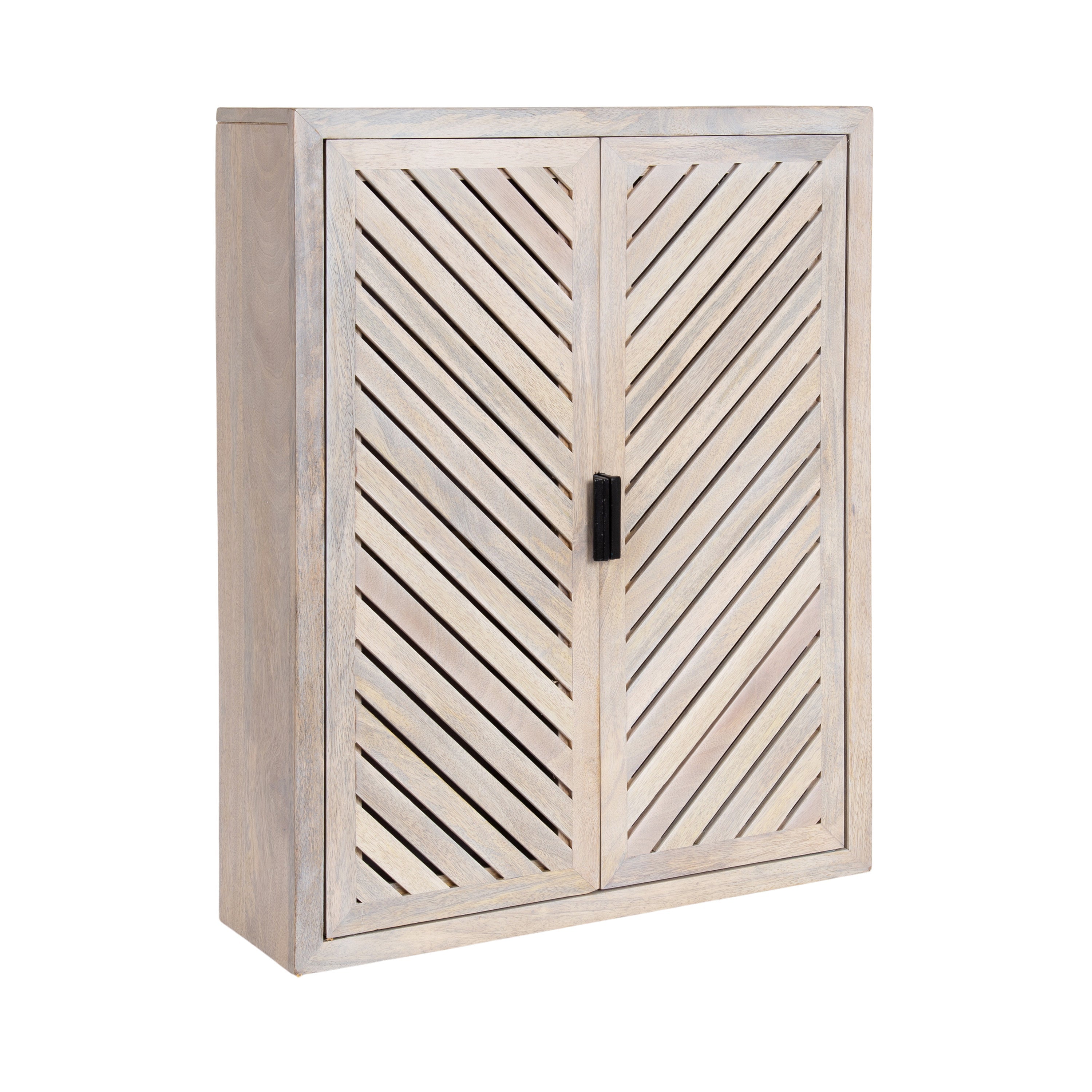 Mezzeta Tall Wood Bath Cabinet