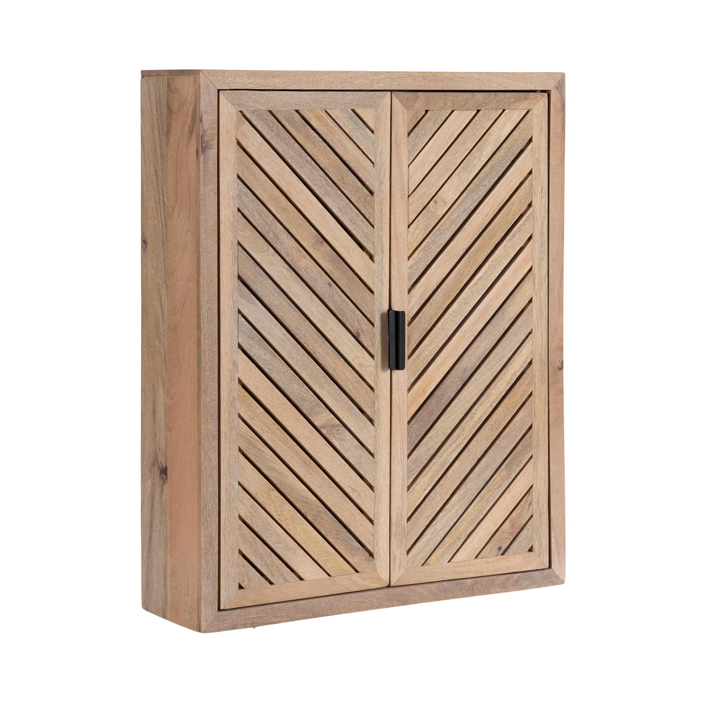 Mezzeta Tall Wood Bath Cabinet