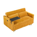Pull Out Sofa With Movable Tabletop And USB Ports