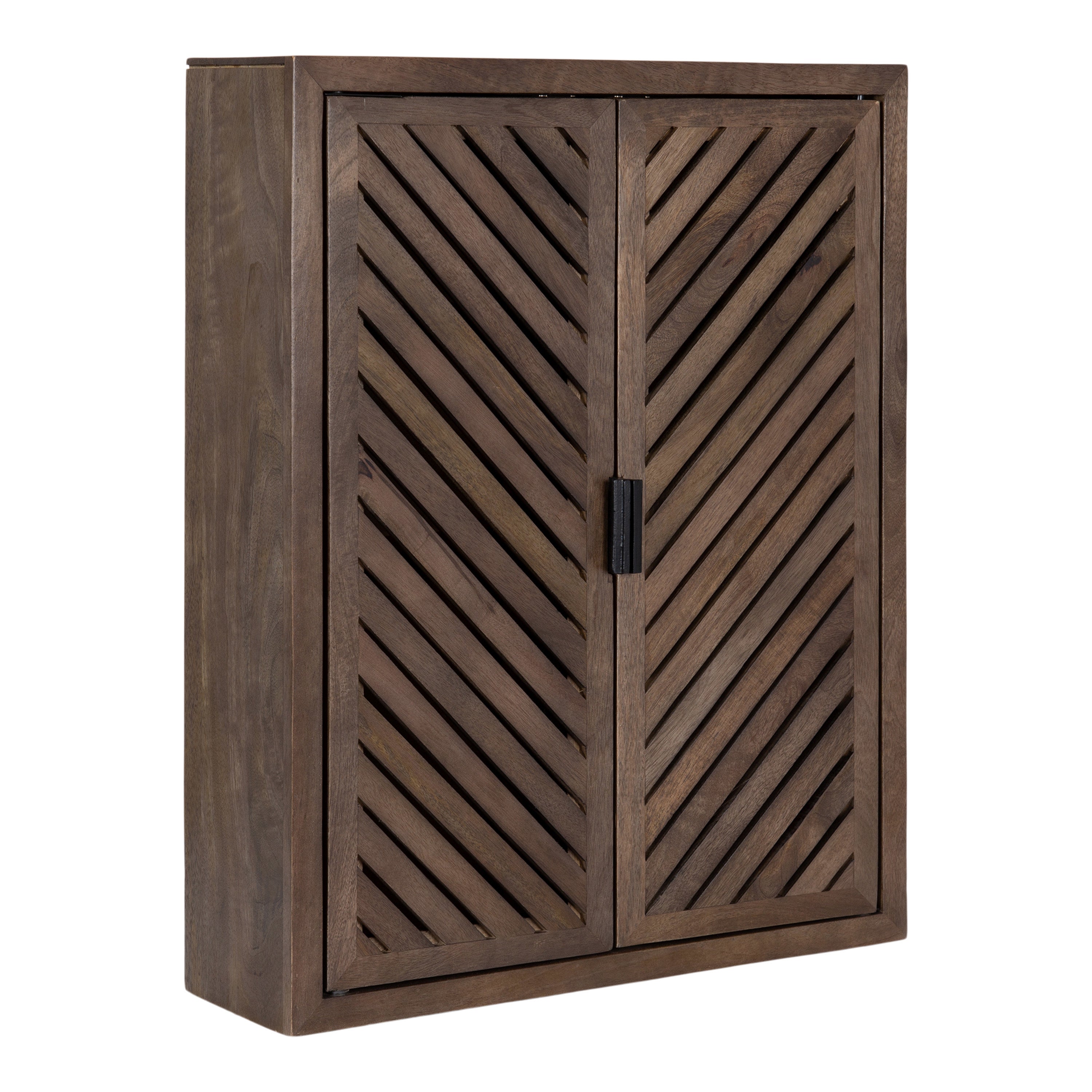 Mezzeta Tall Wood Bath Cabinet
