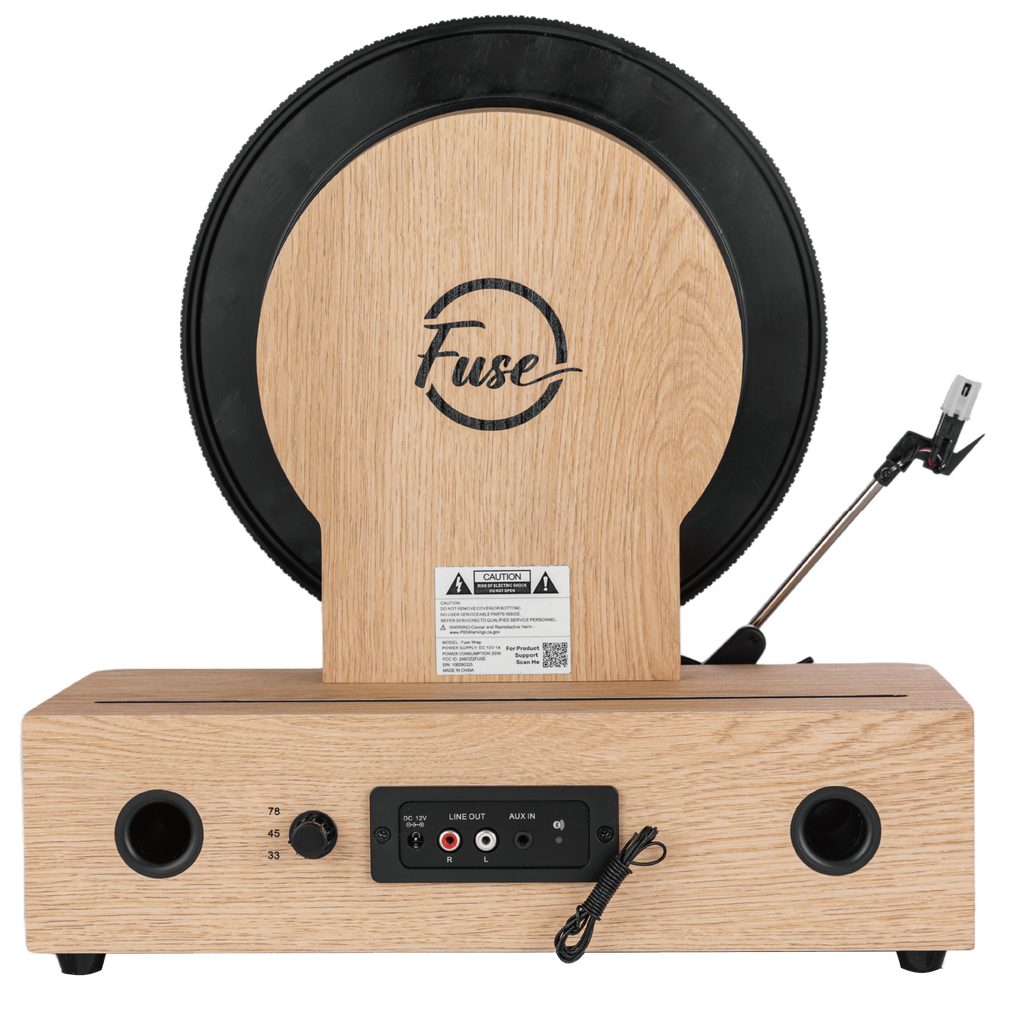 Fuse Wrap Vertical Vinyl Record Player