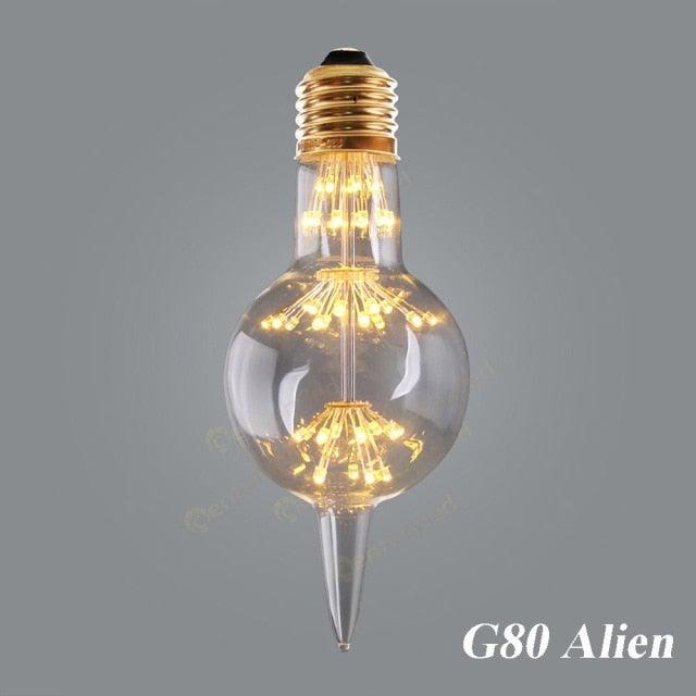 LED Edison Vintage Starry Sky Lamps Firework Non Dimmable Bulbs For Home Christmas Decoration Club Globe Light Bulbs For Bedroom Lamps Pendant Lighting