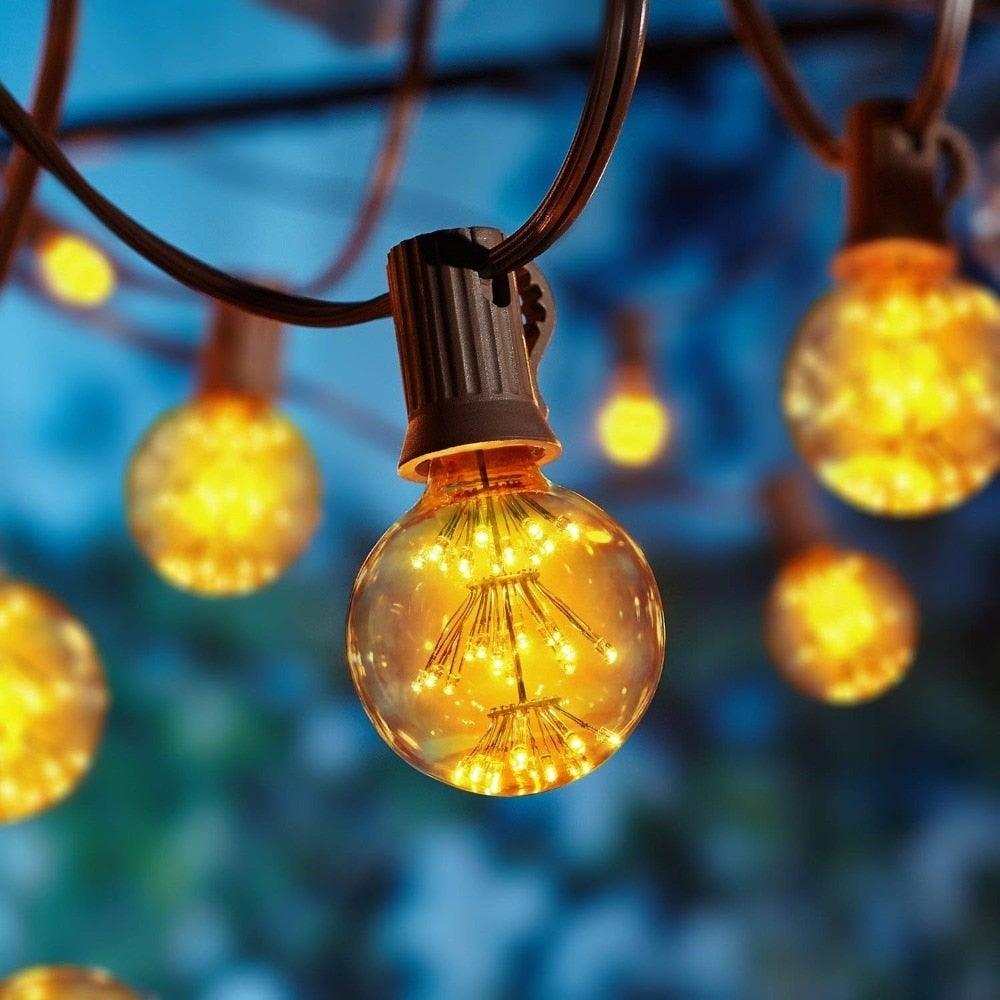 LED Edison Vintage Starry Sky Lamps Firework Non Dimmable Bulbs For Home Christmas Decoration Club Globe Light Bulbs For Bedroom Lamps Pendant Lighting