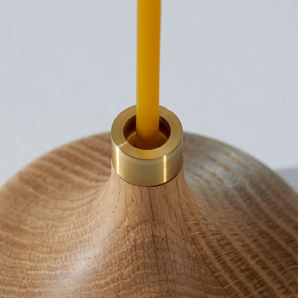 Oak Candle Holder