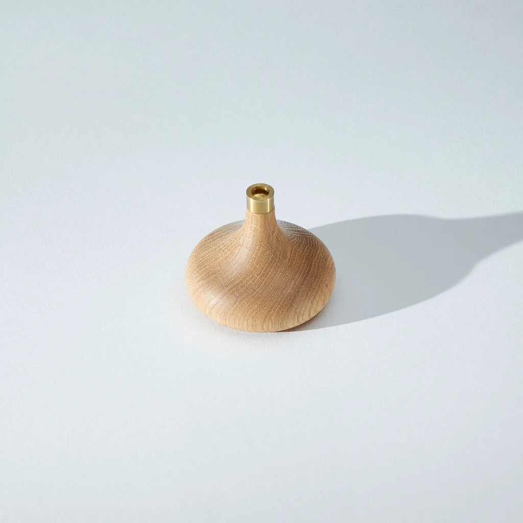 Oak Candle Holder
