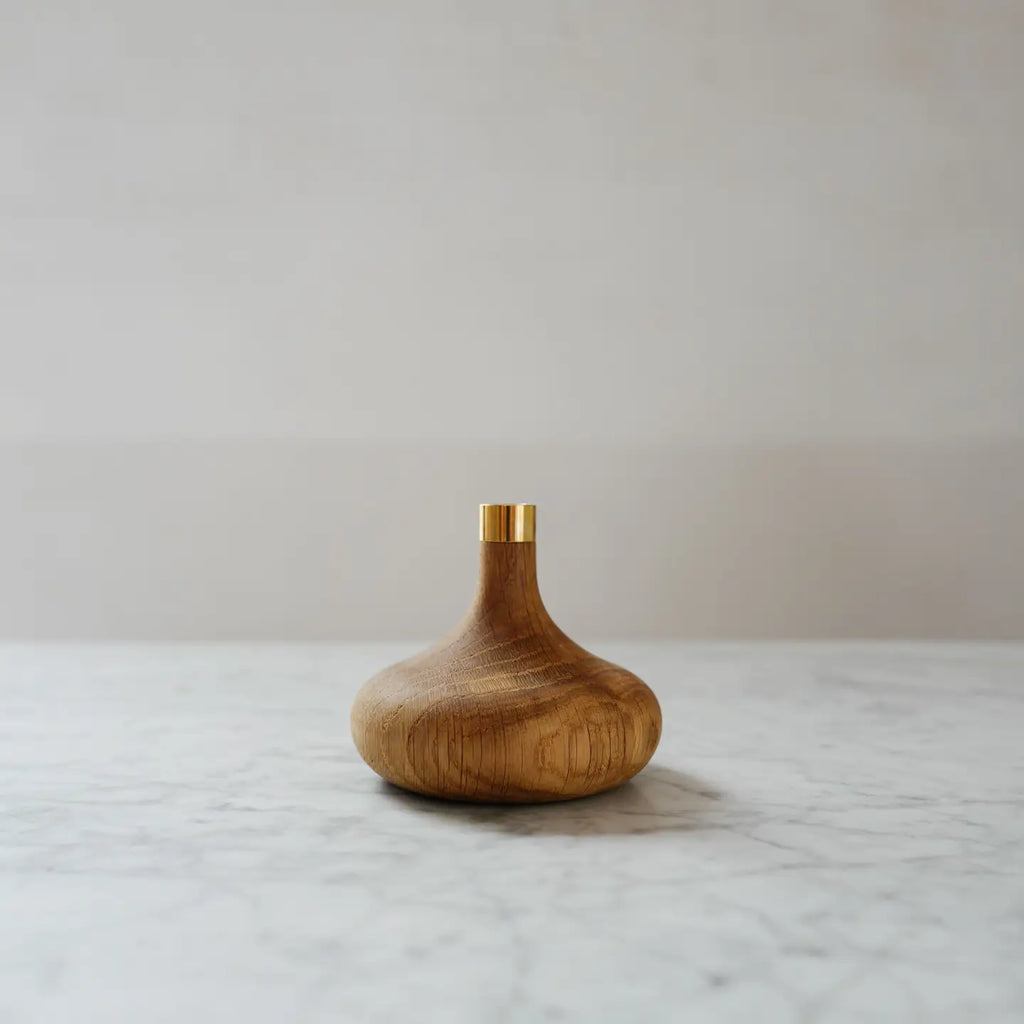 Oak Candle Holder