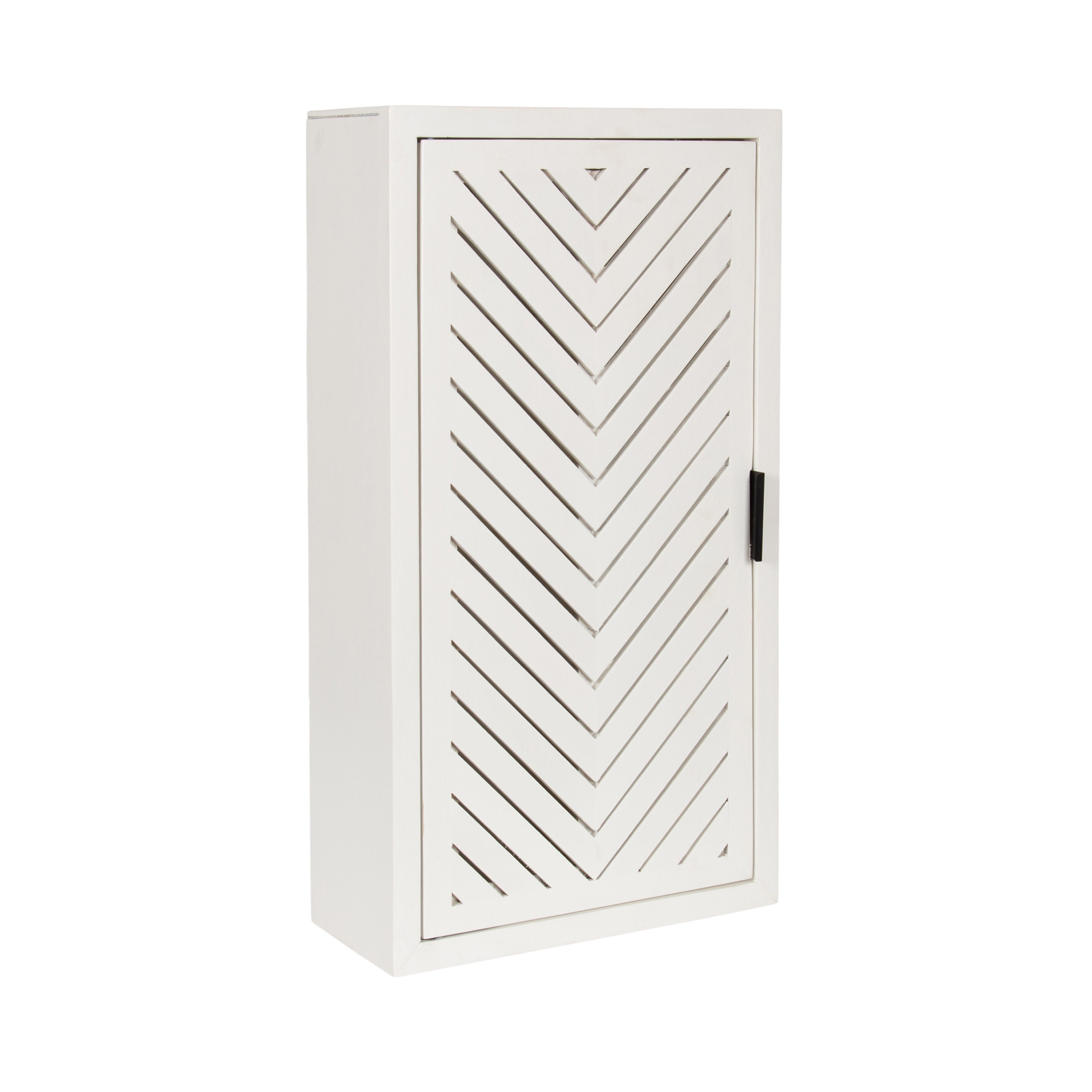 Mezzeta Tall Wood Bath Cabinet
