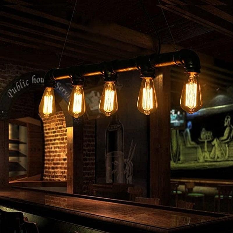 Retro Edison Light Bulb Filament Incandescent Bulbs Vintage Edison Decorative Ampoule Lamp Warm Dimmable Squirrel Cage For Table Restaurant Home Office Light Fixtures Decorative Lamp