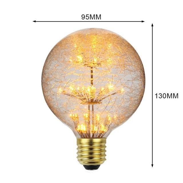 Retro Lamp Loft Industrial Decor Vintage Lamp Light Bulb Antique Vintage Style Light Amber Warm Dimmable Vintage Village Style Desk Light Creative Table Lamp