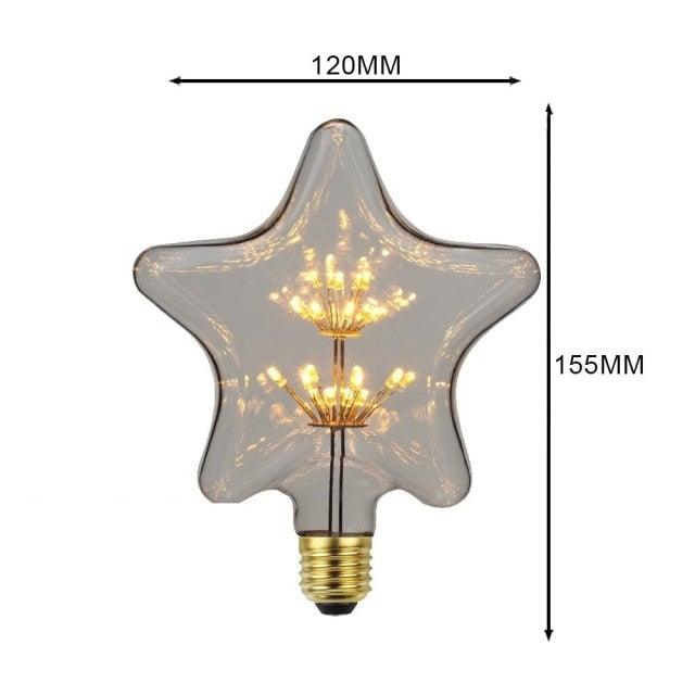 Retro Lamp Loft Industrial Decor Vintage Lamp Light Bulb Antique Vintage Style Light Amber Warm Dimmable Vintage Village Style Desk Light Creative Table Lamp