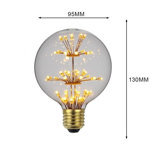 Retro Lamp Loft Industrial Decor Vintage Lamp Light Bulb Antique Vintage Style Light Amber Warm Dimmable Vintage Village Style Desk Light Creative Table Lamp