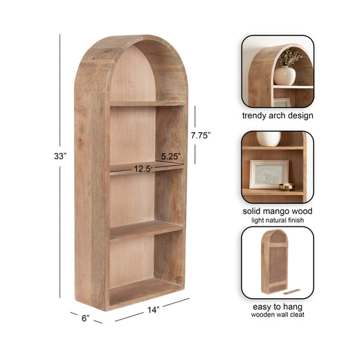 Arcott Arch Wall Shelf