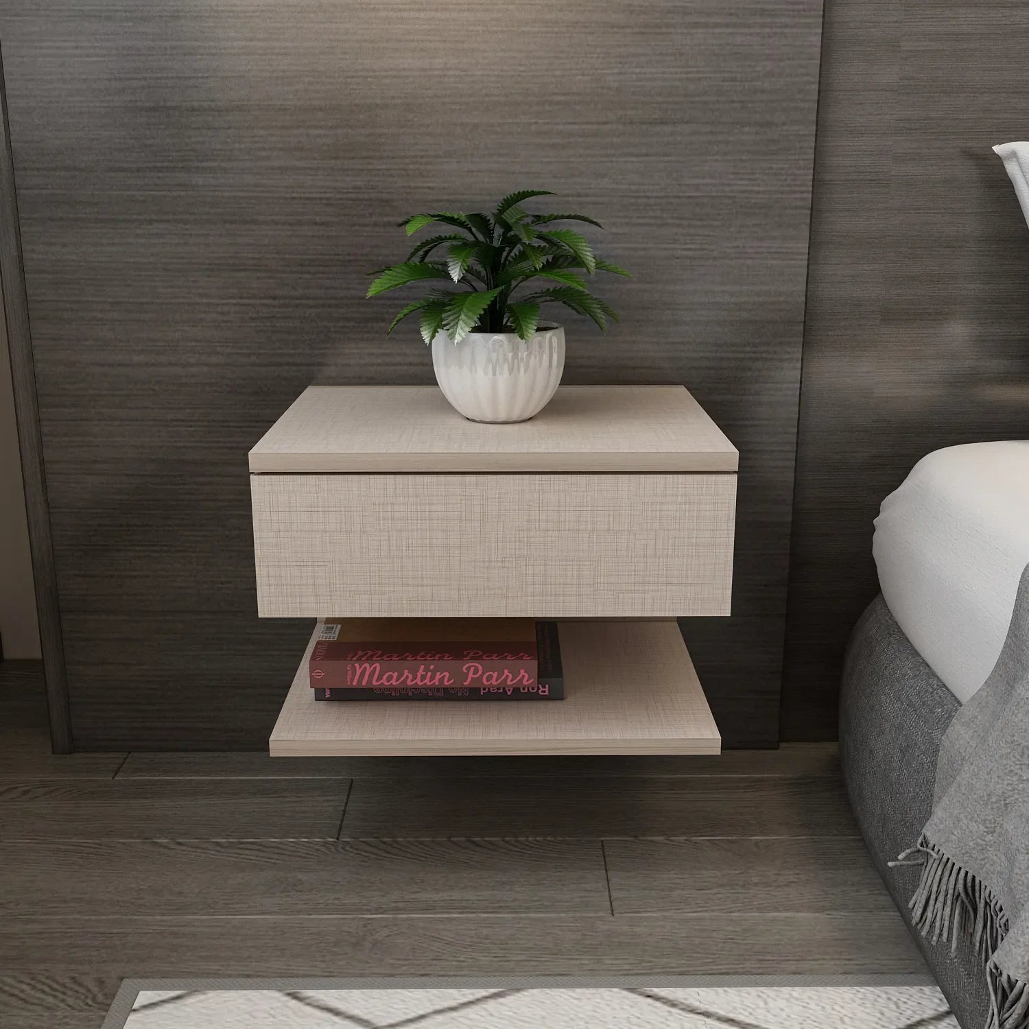Vivid Floating Modern Nightstand